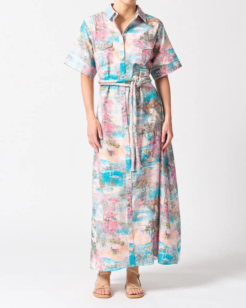 Walnut Ladies Cannes Dress - Summer On The Med