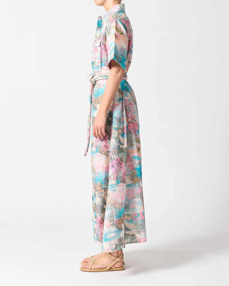 Walnut Ladies Cannes Dress - Summer On The Med