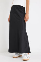 Stories Be Told Vibe Black Jacquard Stripe Wide Leg Pants