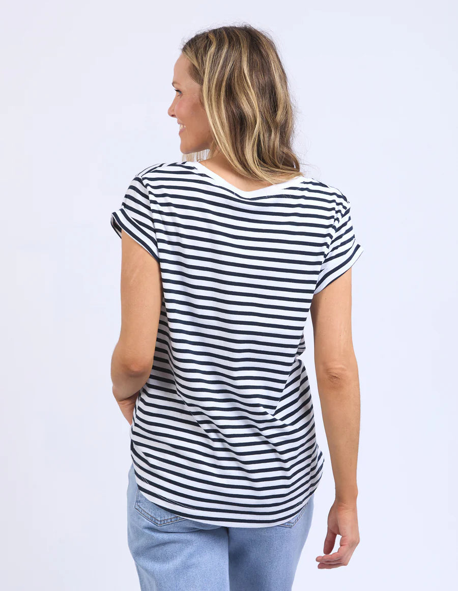 Foxwood Ladies Signature Stripe Tee