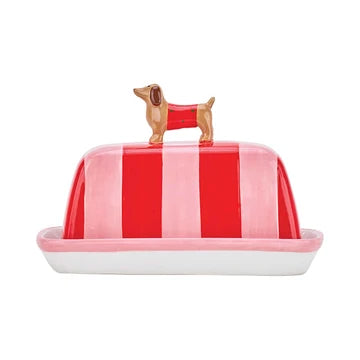 Annabel Trends Butter Dish - Dachshund
