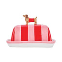 Annabel Trends Butter Dish - Dachshund