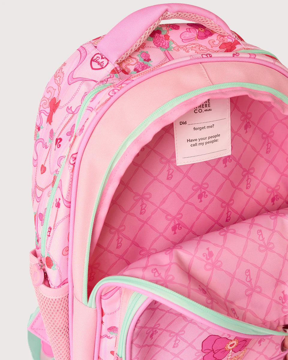 The Somewhere Co Mini Explorer Backpack - Barbie Rococo Print