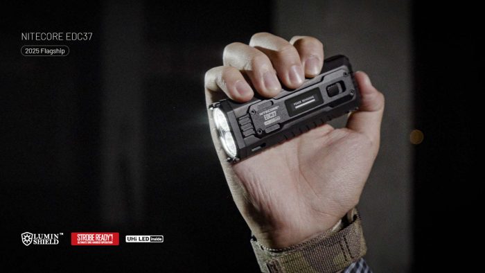 Nitecore EDC37 Flashlight : The Ultimate Tactical Gear