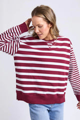 Elm Ladies All Sorts Crew - Plum
