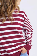 Elm Ladies All Sorts Crew - Plum