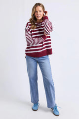 Elm Ladies All Sorts Crew - Plum
