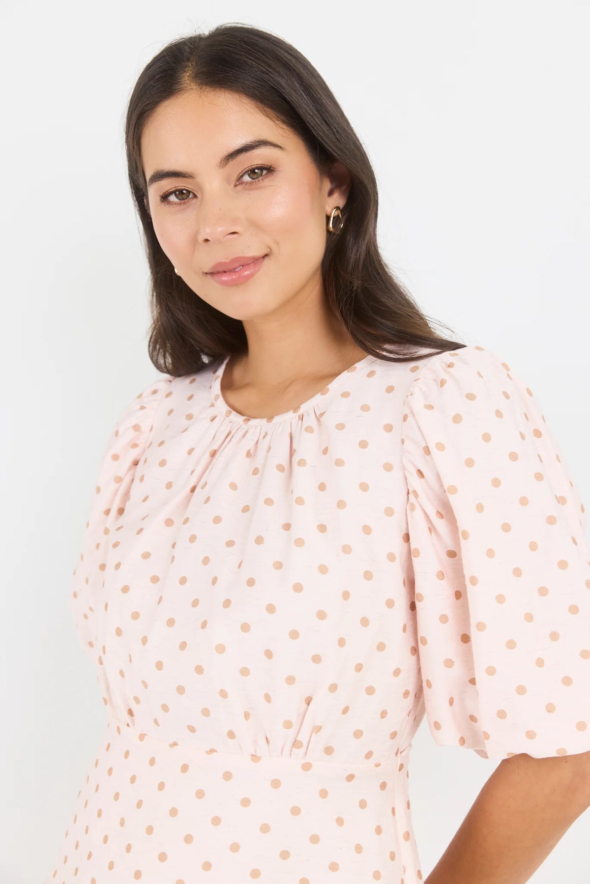 Stories Be Told Eventual Mid Sleeve Fit and Flare Top