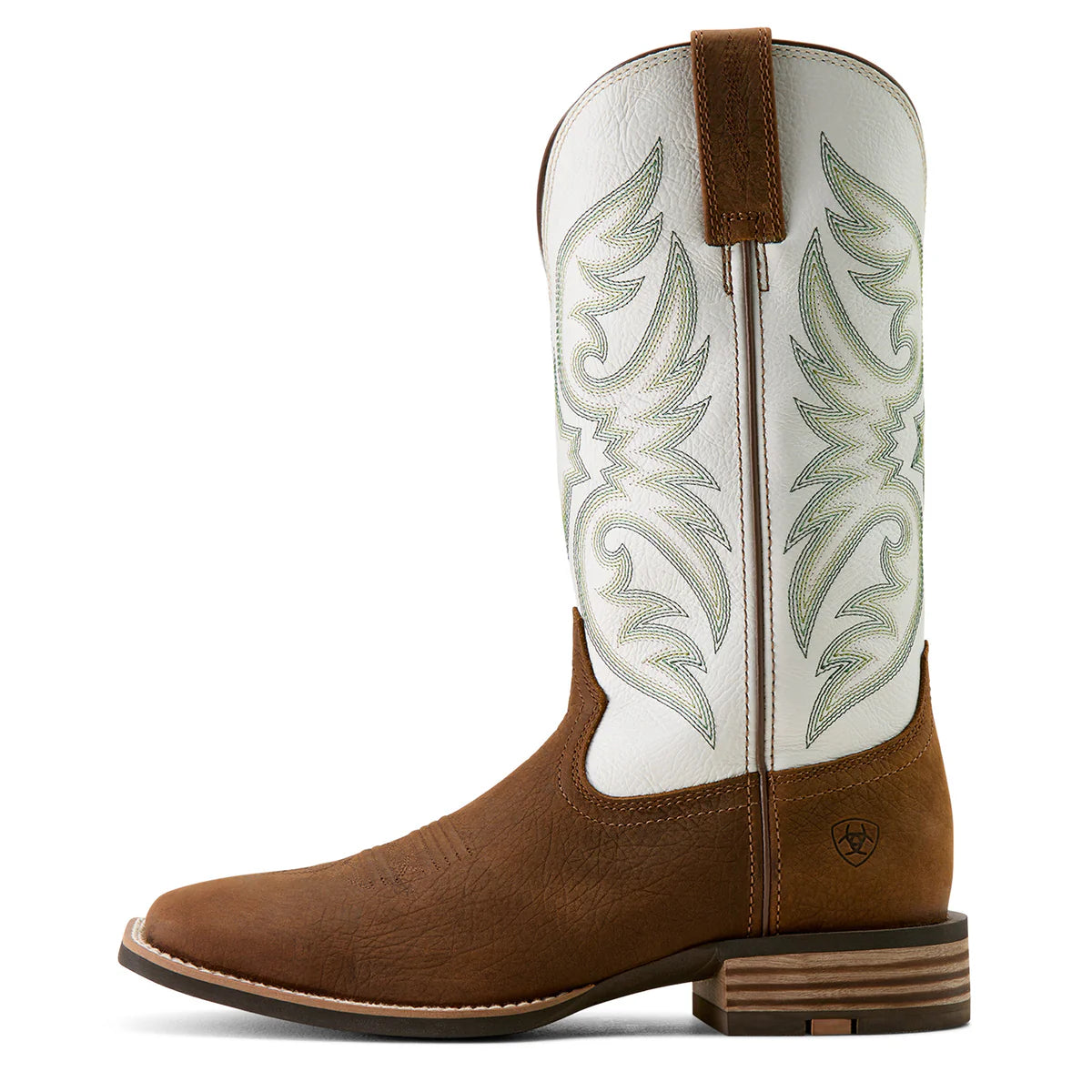 Ariat Mens Ricochet Cowboy Boot - Mustang Brown/Smockey Cream - 10063922