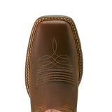 Ariat Ladies Round Up Wide Square Toe Stretchfit Western Boot