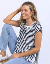 Foxwood Ladies Signature Stripe Tee