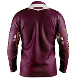 QLD MAROONS 'CYBER' FISHING SHIRT