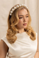 Morgan & Taylor Rihannon Gold Pearl Headband