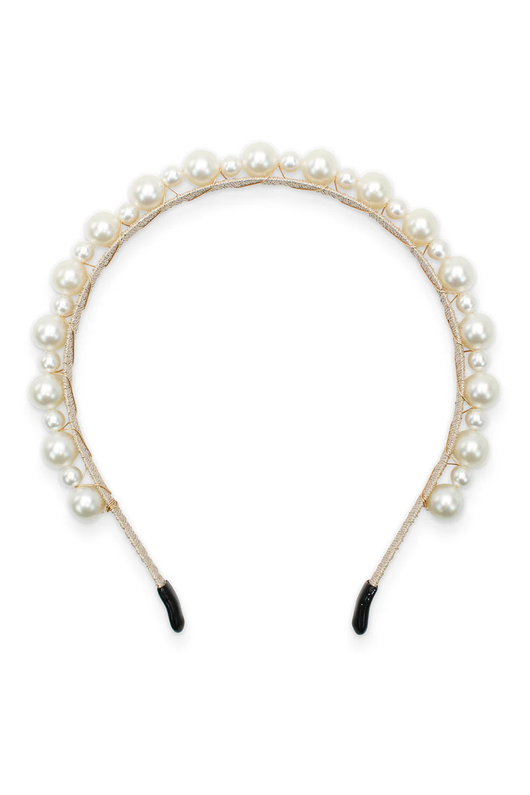 Morgan & Taylor Perla Headpiece In Pearl