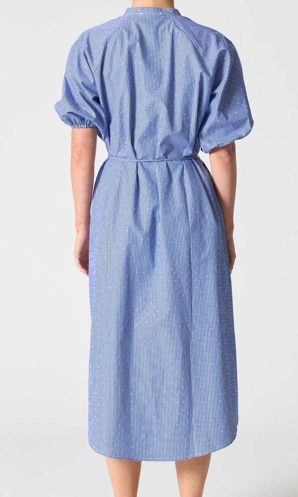 Walnut Berlin Dress in Riviera Stripe