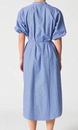 Walnut Berlin Dress in Riviera Stripe
