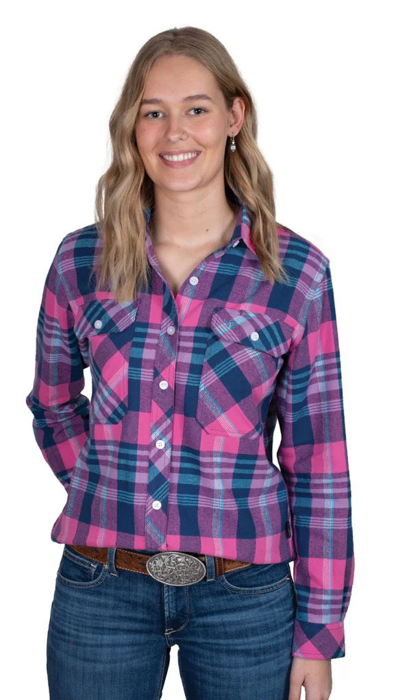 Just Country Ladies Brooke Flannel Shirt #50502265