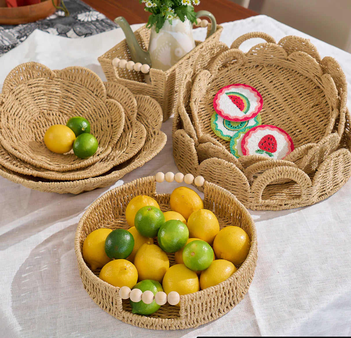 Papier Woven Bowl Set of 3