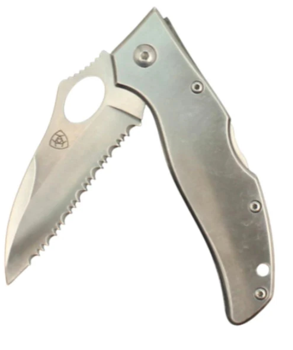 Ariat Folding Serrated Knife