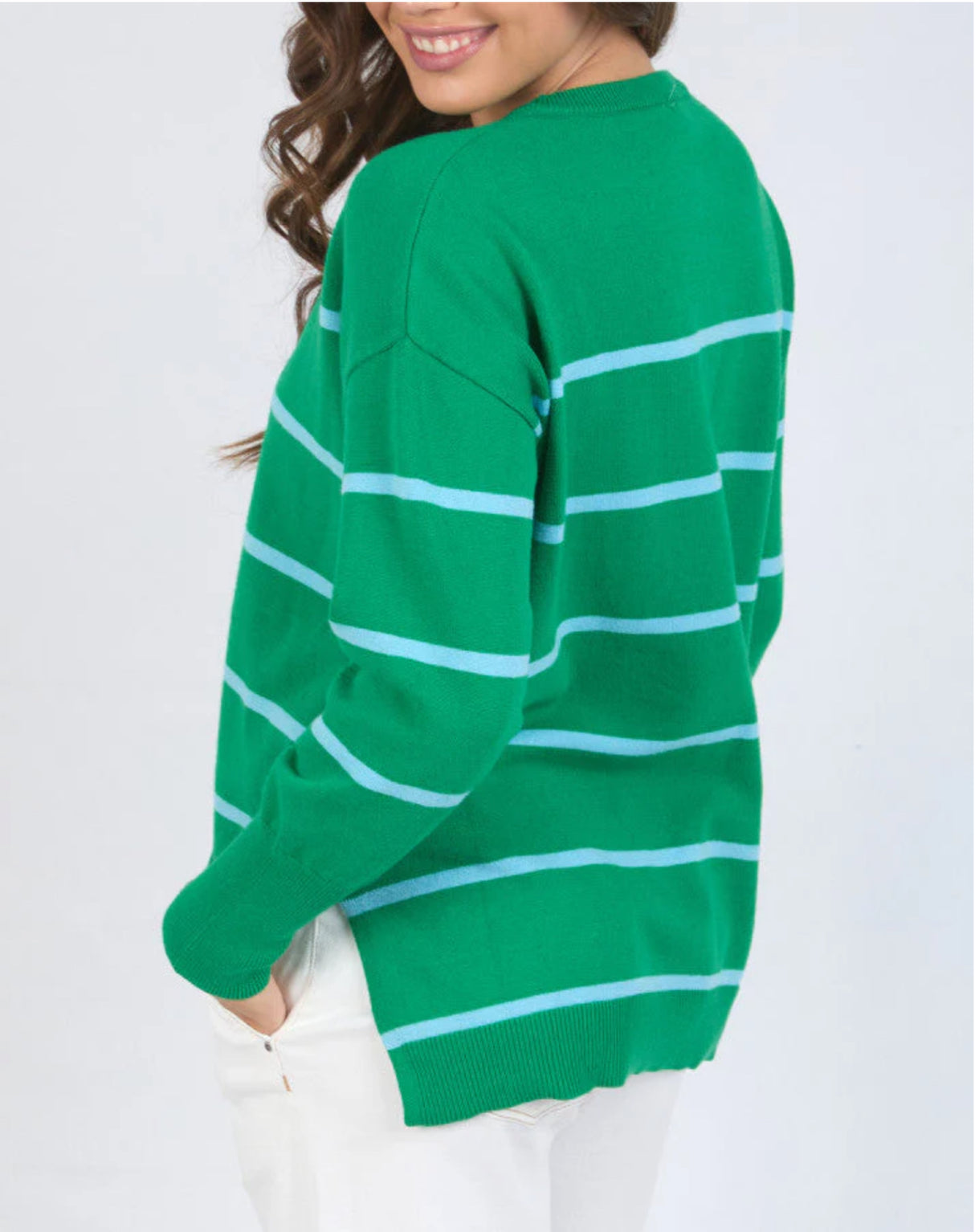 Elm Ladies Charli Stripe Knit Top