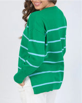 Elm Ladies Charli Stripe Knit Top