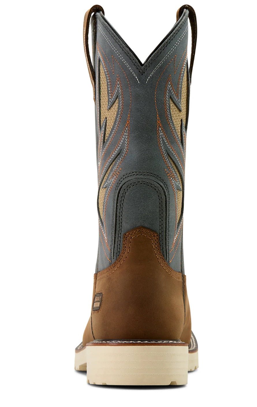 Ariat Men’s Activator VentTEK Work Boot - Alamo Brown/Stone Grey - 10061285