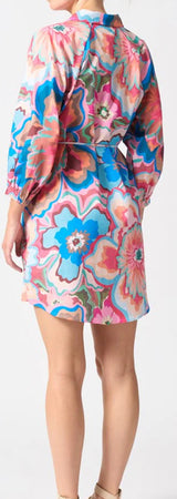 Walnut Ladies Palermo Dressing Bomba Di Fiori print