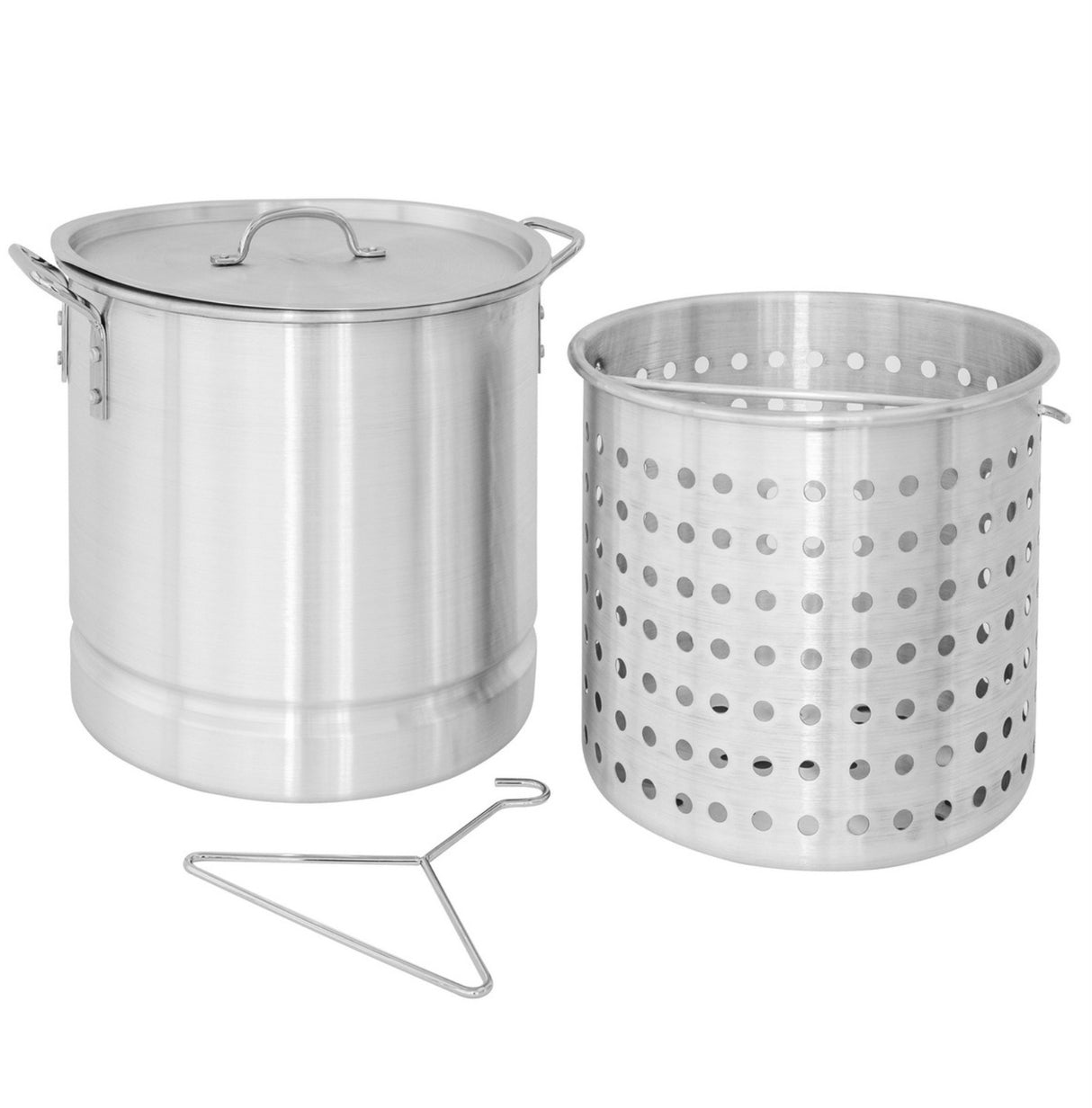 Campfire 30L Stockpot and Deep Basket Set