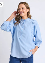 Elm Ladies Rowan Shirt in Blue