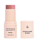 Avocado Zinc SPF 50+ Natural Lip and Cheek Tint