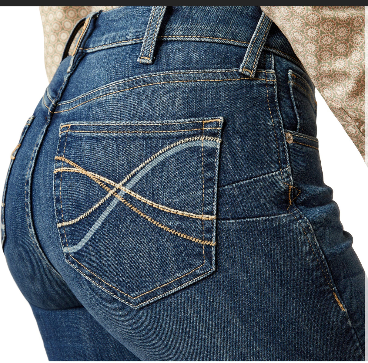 Ariat Ladies High Rise Boot Cut Jessica Jeans - Athena - 10053530