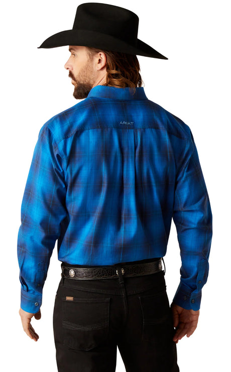 Ariat Mens Pro Series Pavel LS Shirt in Ultramarine 10047164