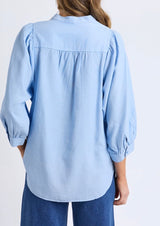 Elm Ladies Rowan Shirt in Blue