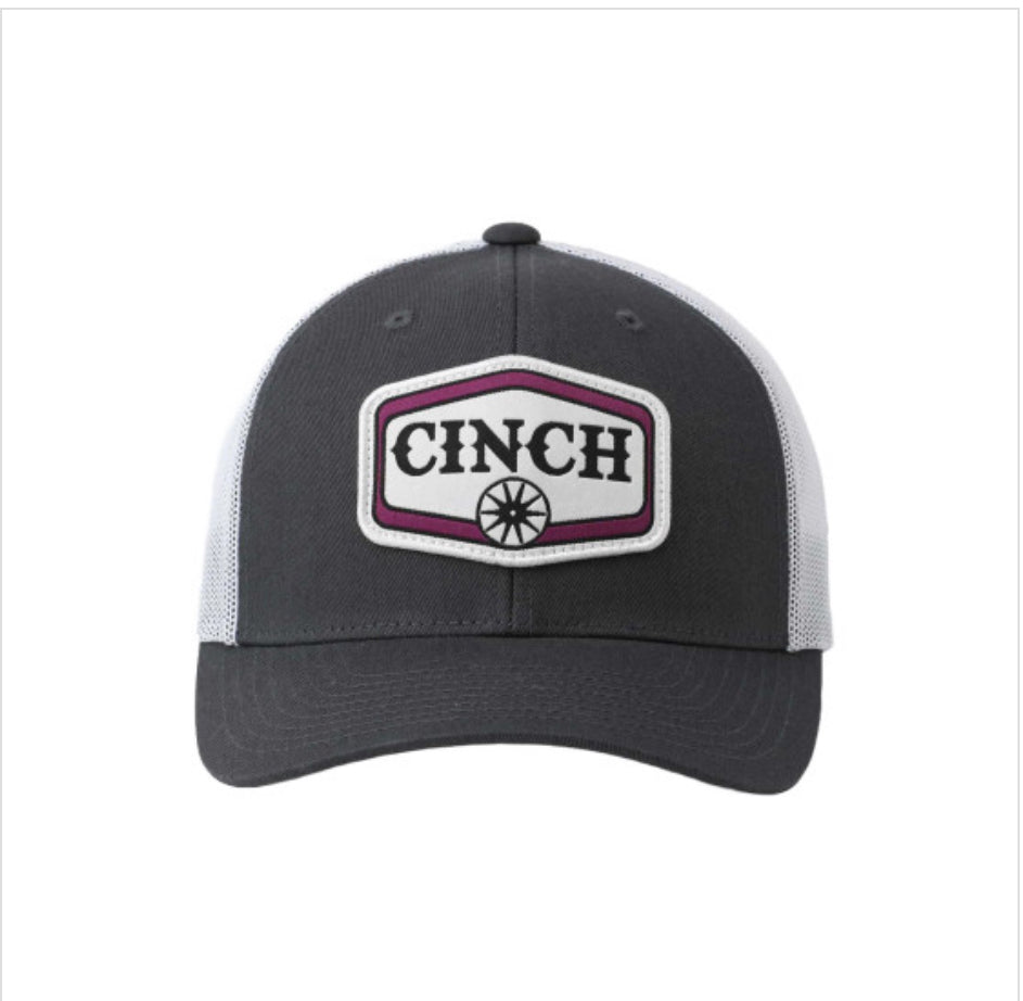Cinch Mens Flexifit Trucker Cap - Grey
