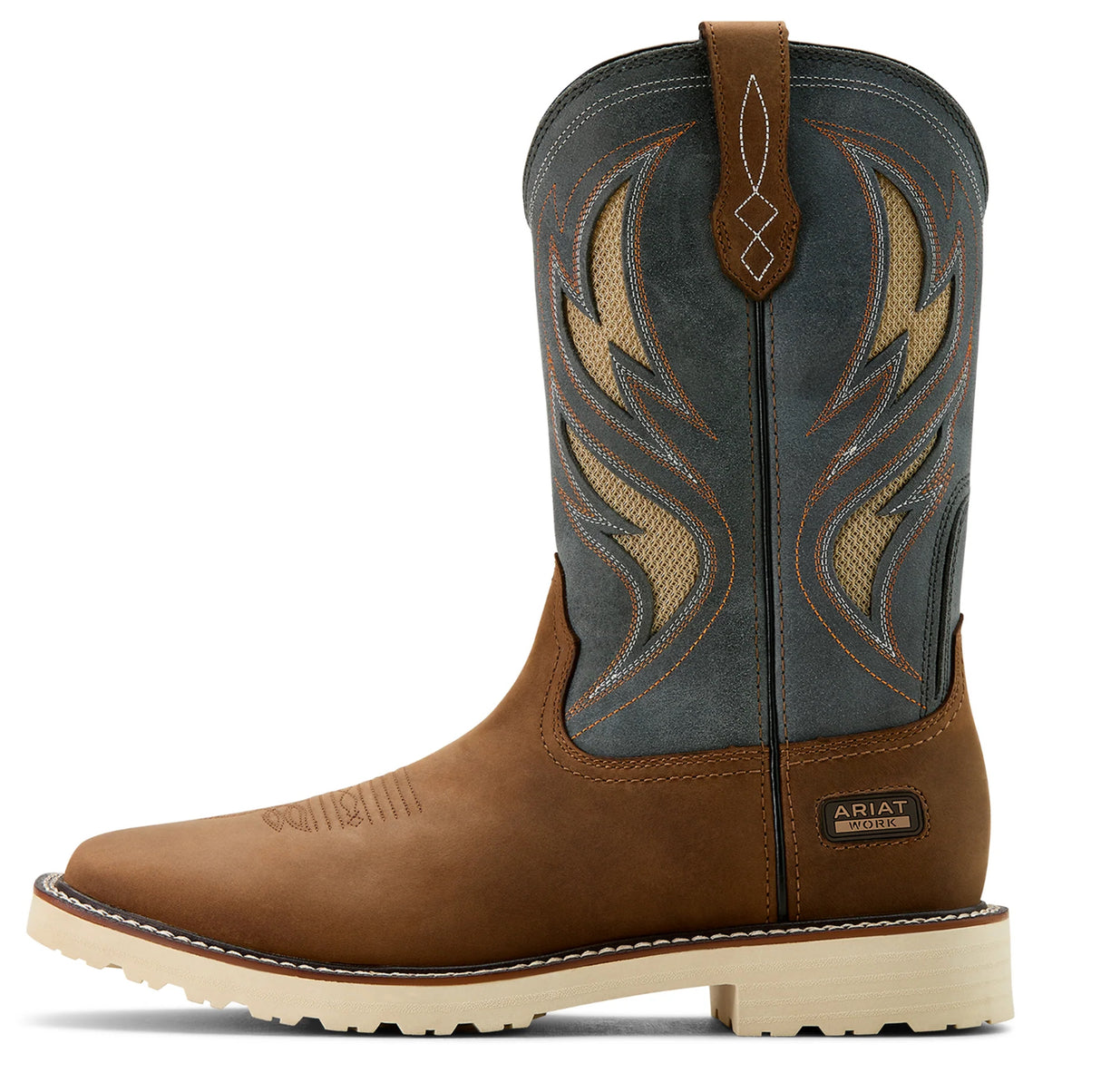 Ariat Men’s Activator VentTEK Work Boot - Alamo Brown/Stone Grey - 10061285