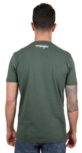 Wrangler Mens Ethan Tee in Cypress