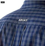 Ariat Mens Pro Series Sawyer L/S Shirt Dark Blue