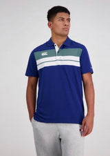 Canterbury Mens Chest Short Sleeve Polo