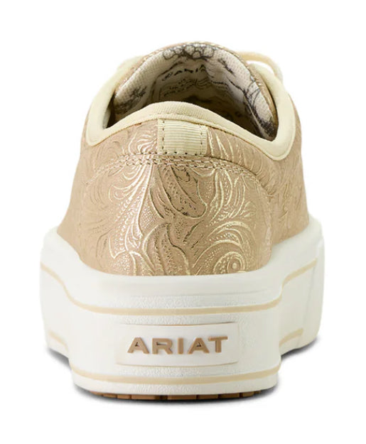 Ariat Ladies Skylar Pearl Floral Embossed Shoes