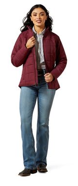 Ariat Ladies Crius Insulated Jacket in Windsor Wine 10062551
