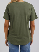 Elm Ladies Laurel Tee in Clover