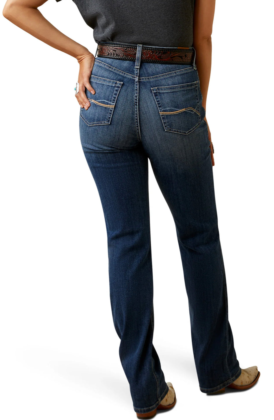 Ariat Ladies Natalia Relaxed Straight Ultra High Rise Jeans 10044357
