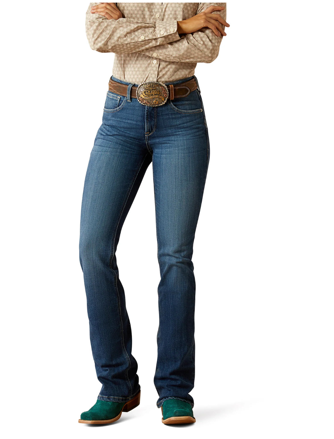 Ariat Ladies High Rise Boot Cut Jessica Jeans - Athena - 10053530