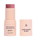 Avocado Zinc SPF 50+ Natural Lip and Cheek Tint