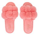 Cosy Luxe Pom Pom Slippers