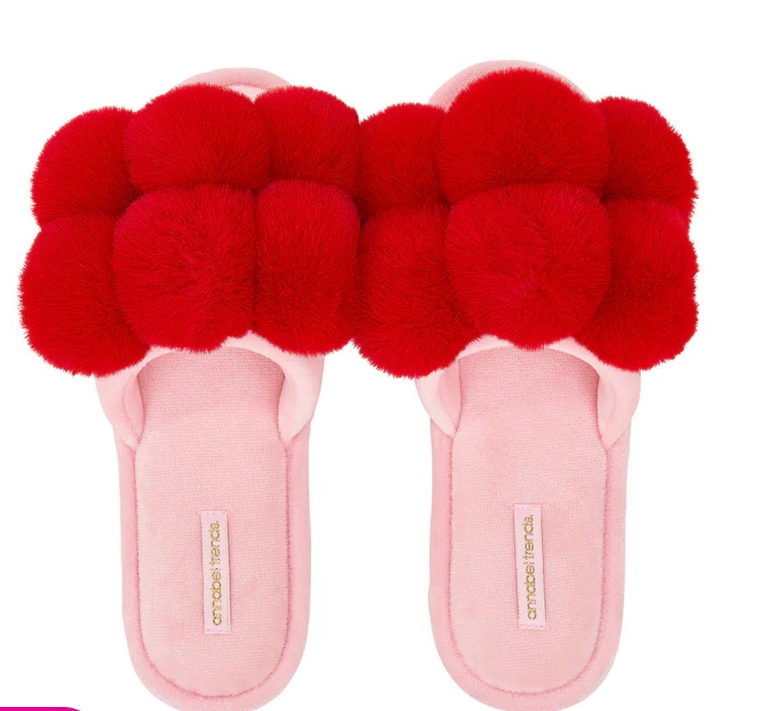 Cosy Luxe Pom Pom Slipper