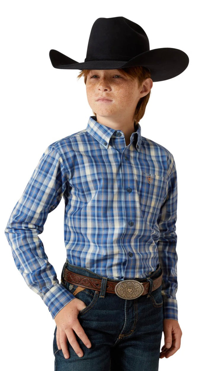 Ariat Boys Long Sleeved Shirts 2 styles
