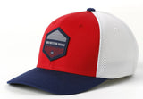 Cinch Mens Cap Flexfit Red / Navy