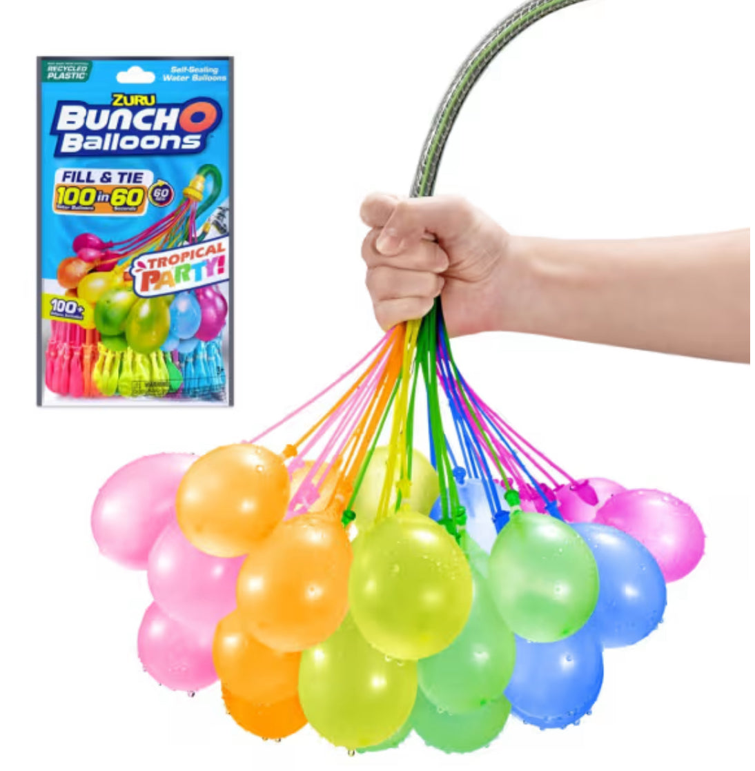 BunchO Ballons Tropical Party 100 Water Ballons