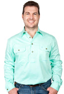 Just Country Mens Cameron Half Button Shirt 10101